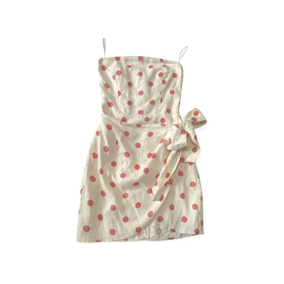 Reformation Turnip Dress - Andie, Linen mini dress,‎ Size 0 - Picture 5 of 15